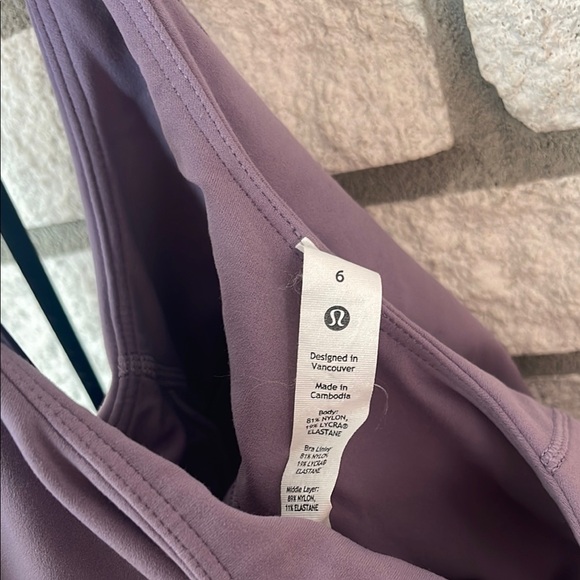 Lululemon Athletica Purple Fitted Crop Tank Top - Picture 4 of 4